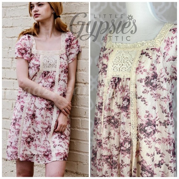 Little Gypsie's Attic Dresses & Skirts - Classic French Lace Mini Dress